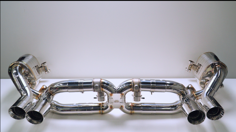 Porsche valved exhaust