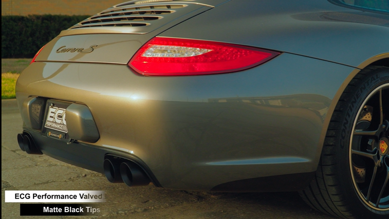 Porsche valved exhaust
